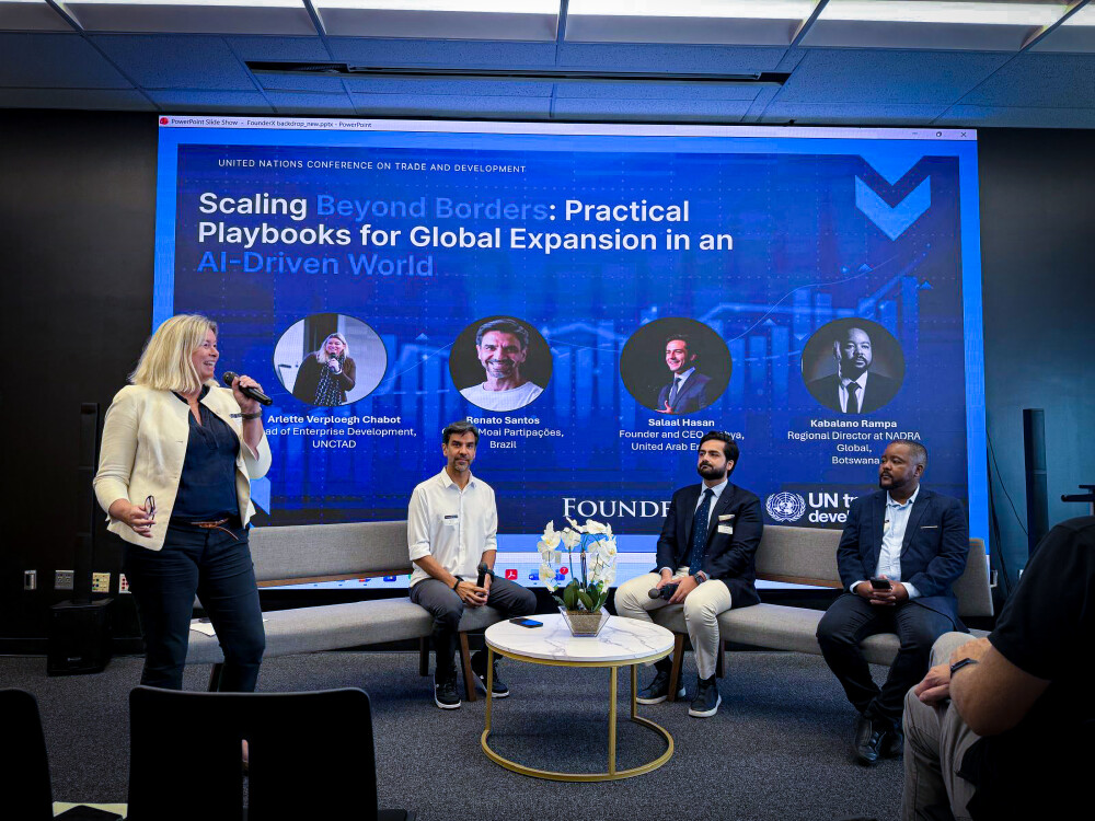 Empretec entrepreneurs at FounderX, Silicon Valley