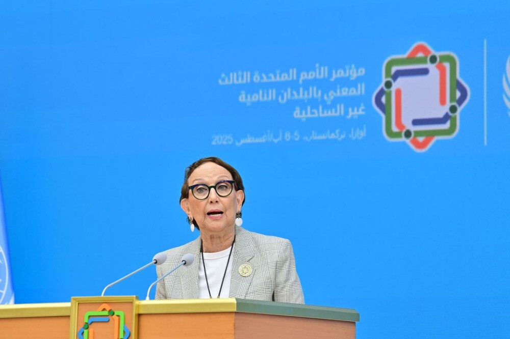 UNCTAD SG at LLDC3 at Turkmenistan