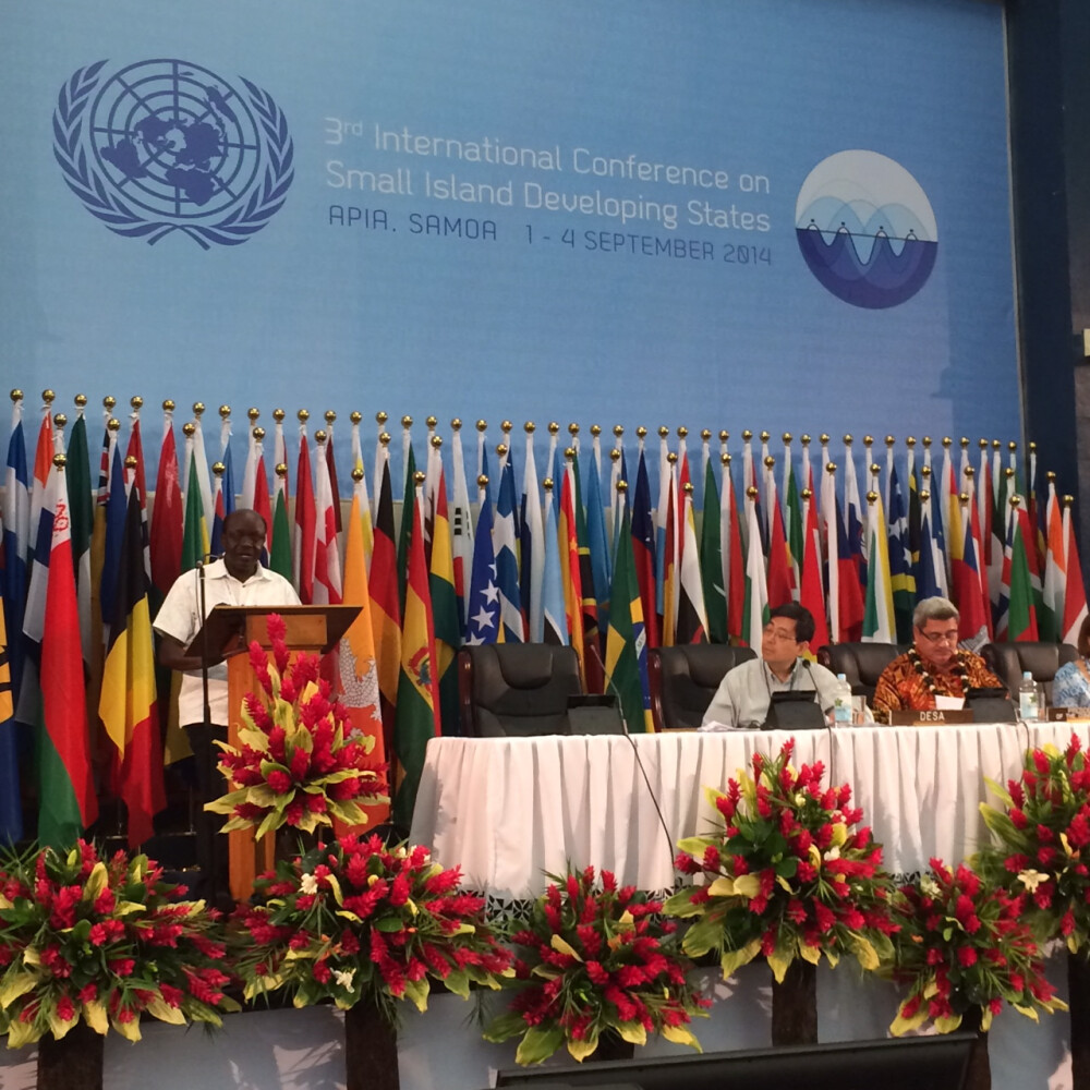 UN Conference on Small Island Developing States (Apia, Samoa, 1-4 Sept 2014)