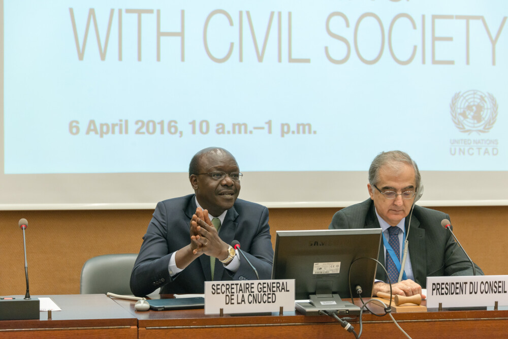 UNCTAD 14 - Meeting with civil society representatives