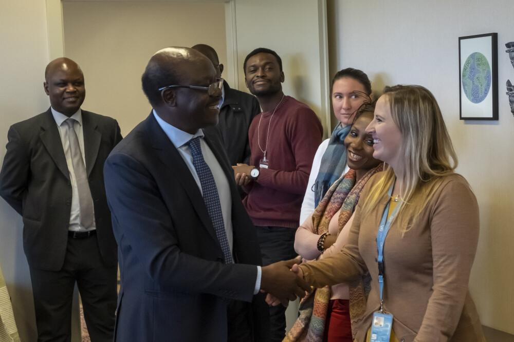 UNCTAD Secretary-General and staff meetings (October 2019)