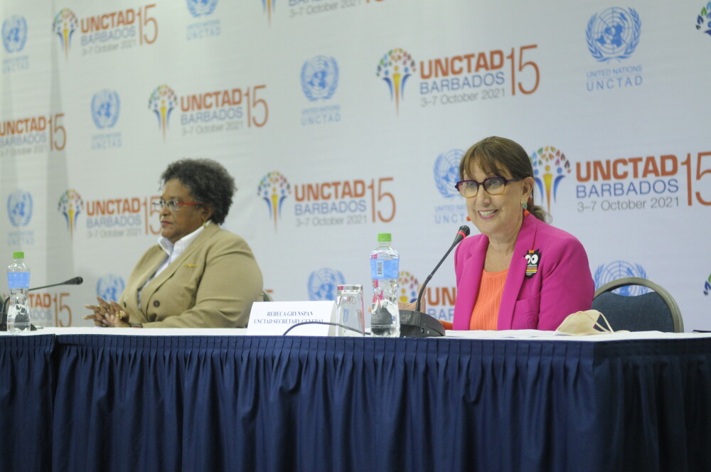UNCTAD15-Press conference