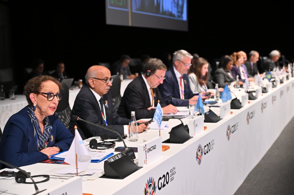 Secretary-General Grynspan at G20 South Africa