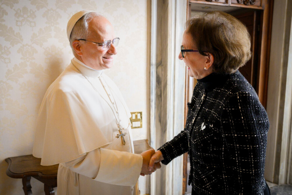 Secretary-General Rebeca Grynspan at the Vatican for Meeting with Pope Leo XIV