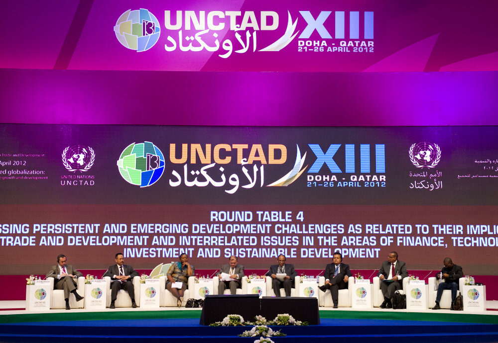 Round Table 4: Addressing persistent and emerging development challenges as related to their implications for trade and development and interrelated issues in the areas of finance, technology, investment and sustainable development.